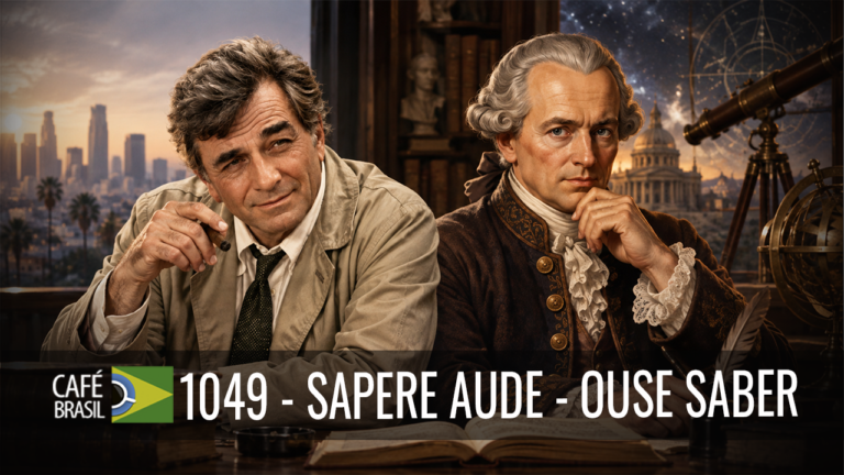 Café Brasil 1049 – Sapere aude – Ouse saber