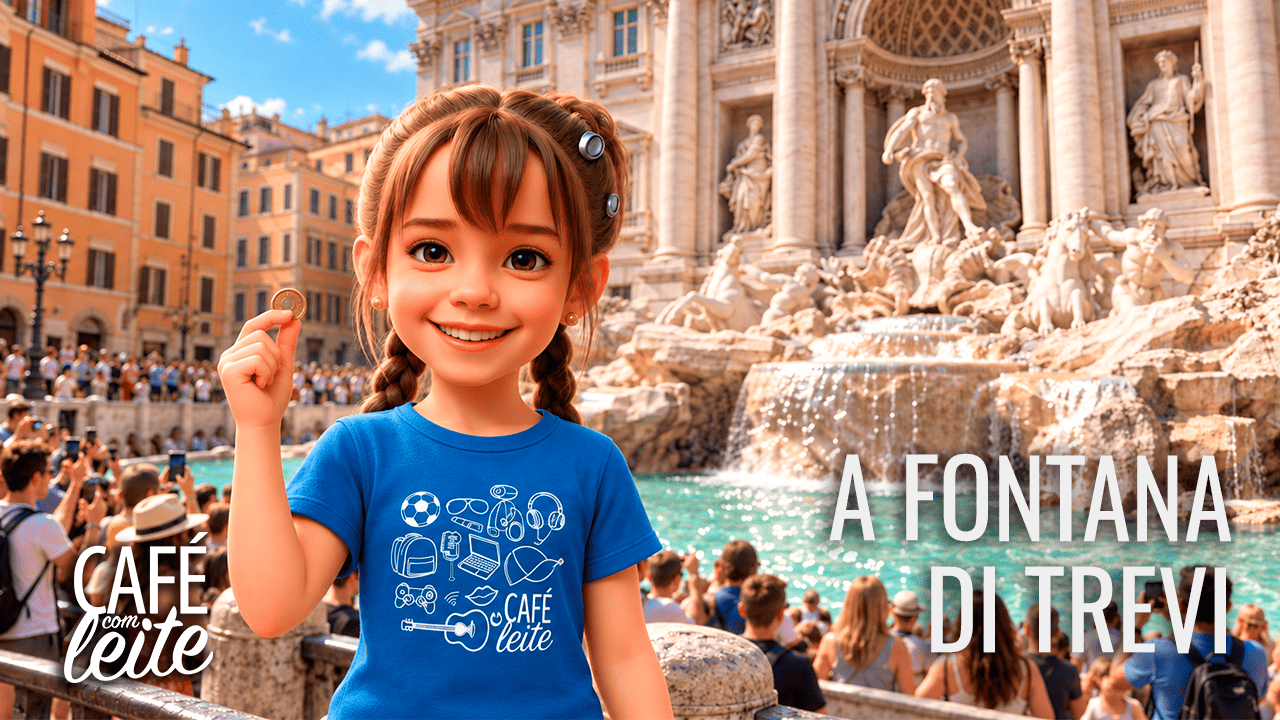 Café Com Leite Especial -A Fontana de Trevi